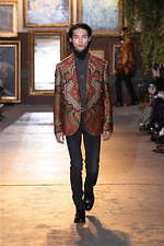 エトロ 2020-21年秋冬メンズコレクション - 古代から現代へロマンチックな橋を繋ぐ｜写真13