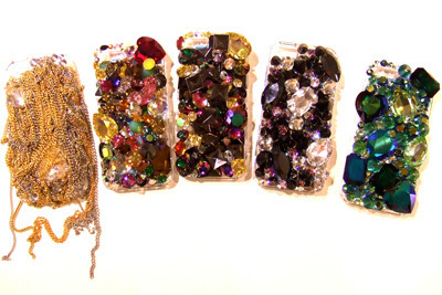 キットソン×ガソリングラマー スワロフスキーでとびきりゴージャスなiPhoneケース