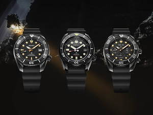 セイコー プロスペックス“夜の深海”着想の新作腕時計3型、レッドや