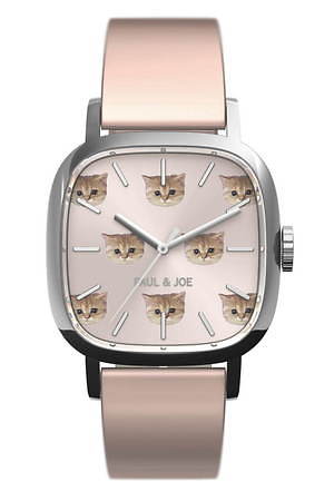 当方猫を飼っておりますPaul\u0026JOE 腕時計 スクエアヌネット