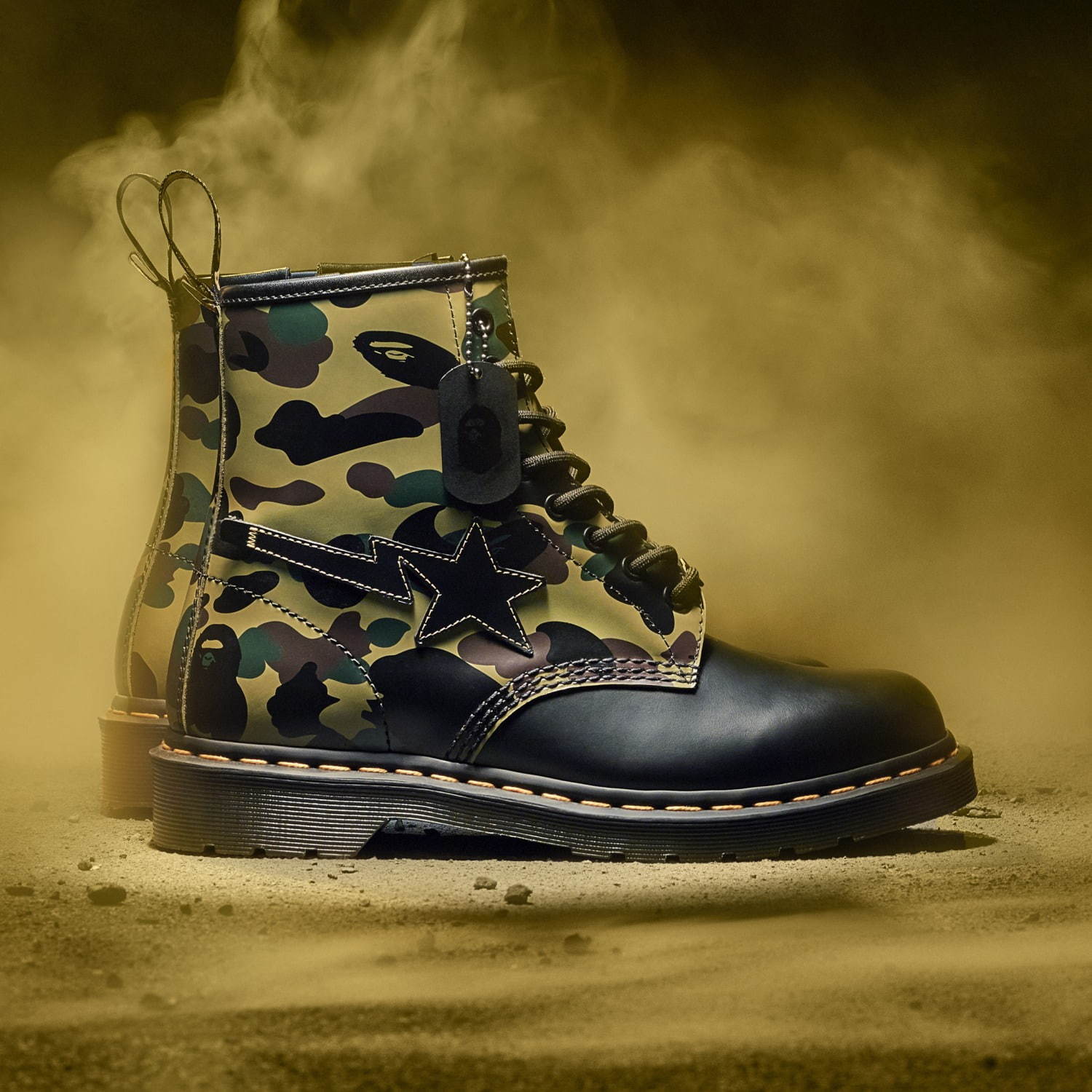 新品 タグ付き Dr.Martens × BAPE A BATHING APE