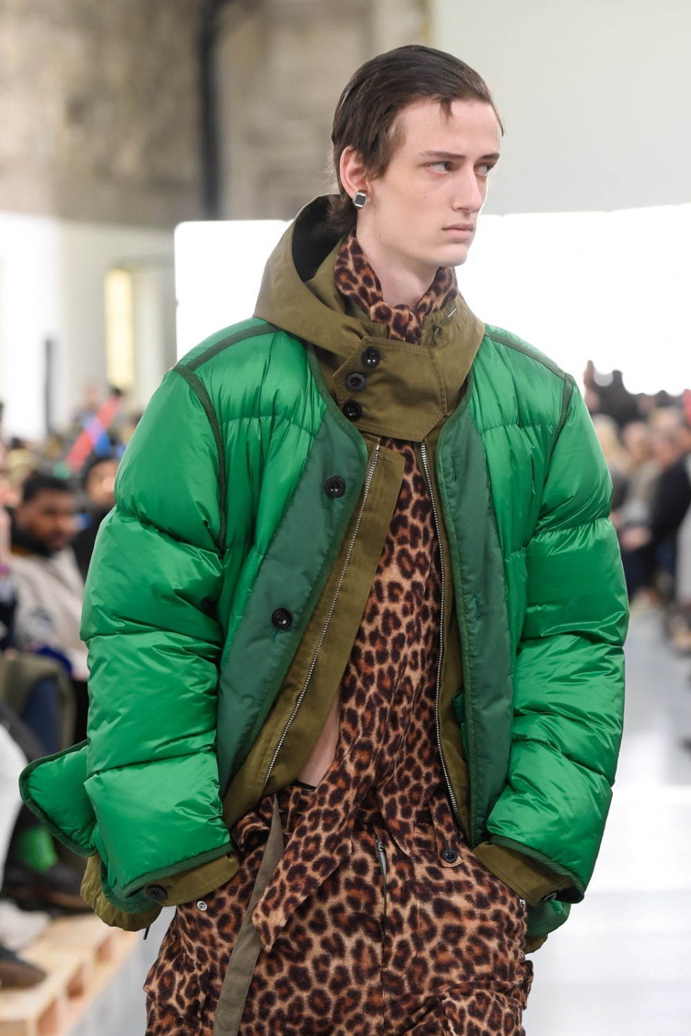 【タイムセール！】Sacai ロングコート　グレンチェック　2020AW