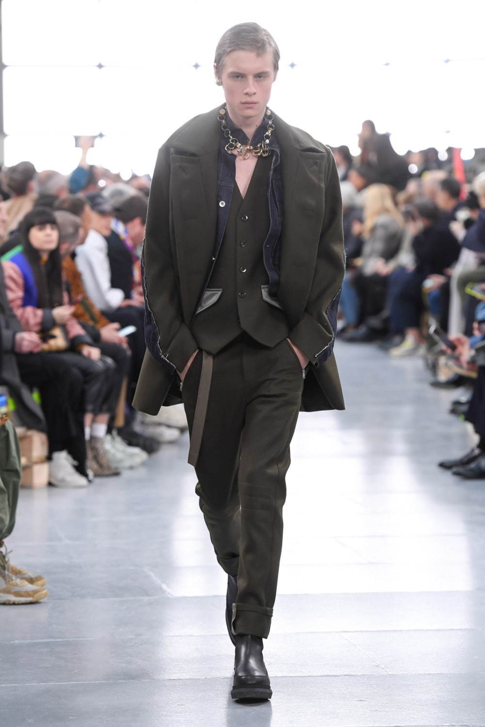 サカイ(sacai) 2020-21年秋冬メンズコレクション シルエット - 写真6