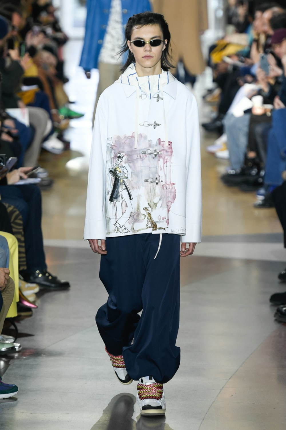 ランバン(LANVIN) 2020-21年秋冬メンズコレクション シルエット - 写真19