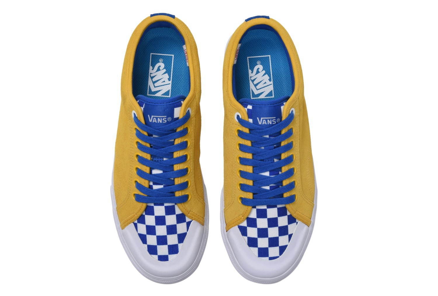 写真5 33 Vans Min Nanoのスニーカー 青チェック イエローで Tシャツなどアパレルも ファッションプレス 写真5 33 Vans Min Nanoのスニーカー 青チェック イエローで Tシャツなどアパレルも ファッションプレス