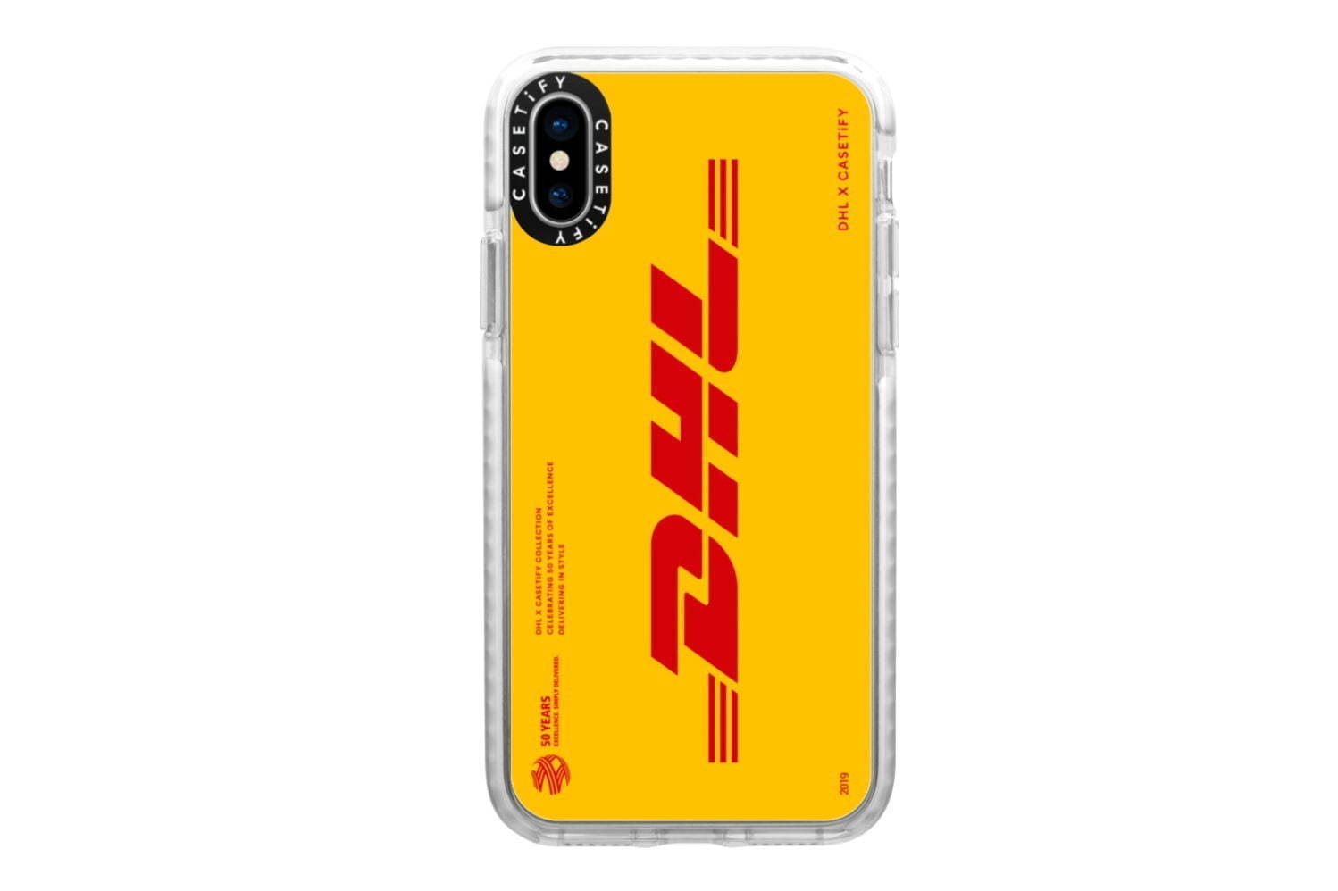 DHL×ケースティファイ」運送状付きiPhoneケースやAirPodsケース