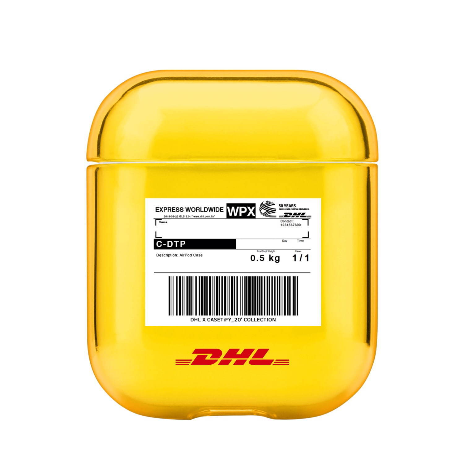 「DHL×ケースティファイ」運送状付きiPhoneケースやAirPodsケース、リステアで再販｜写真25