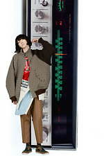 カラー 2020-21年秋冬メンズコレクション - ”ハイブリッド”が生み出す新たなトラッド感｜写真32