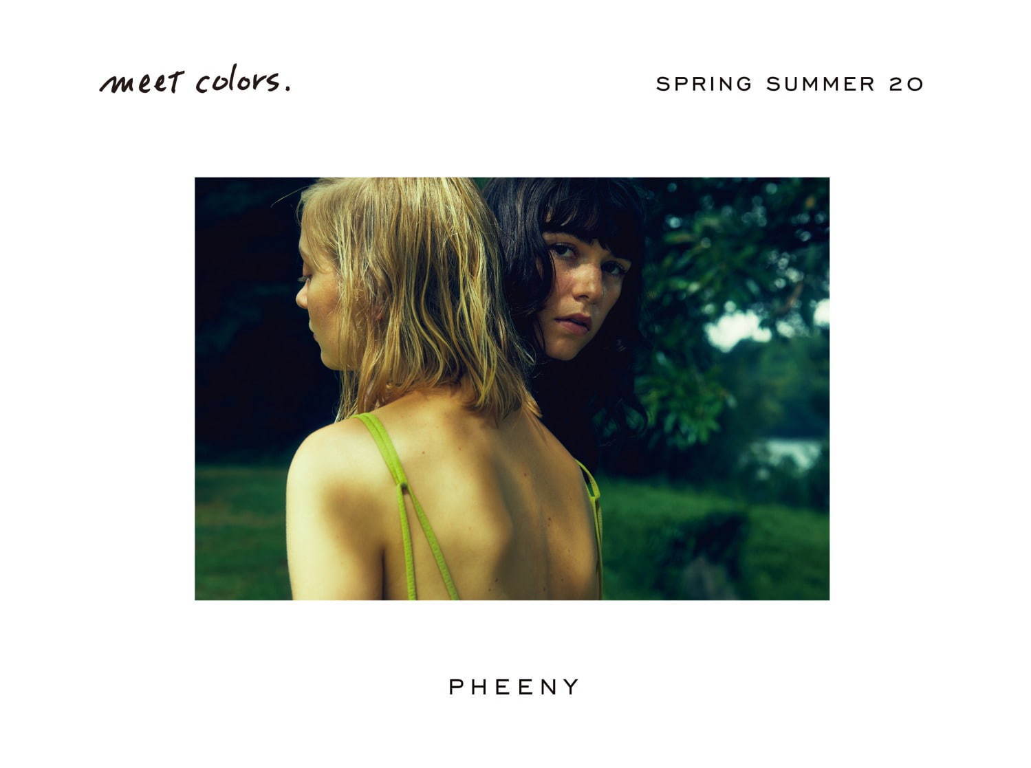 フィーニー(PHEENY) 2020年春夏メンズコレクション  - 写真1