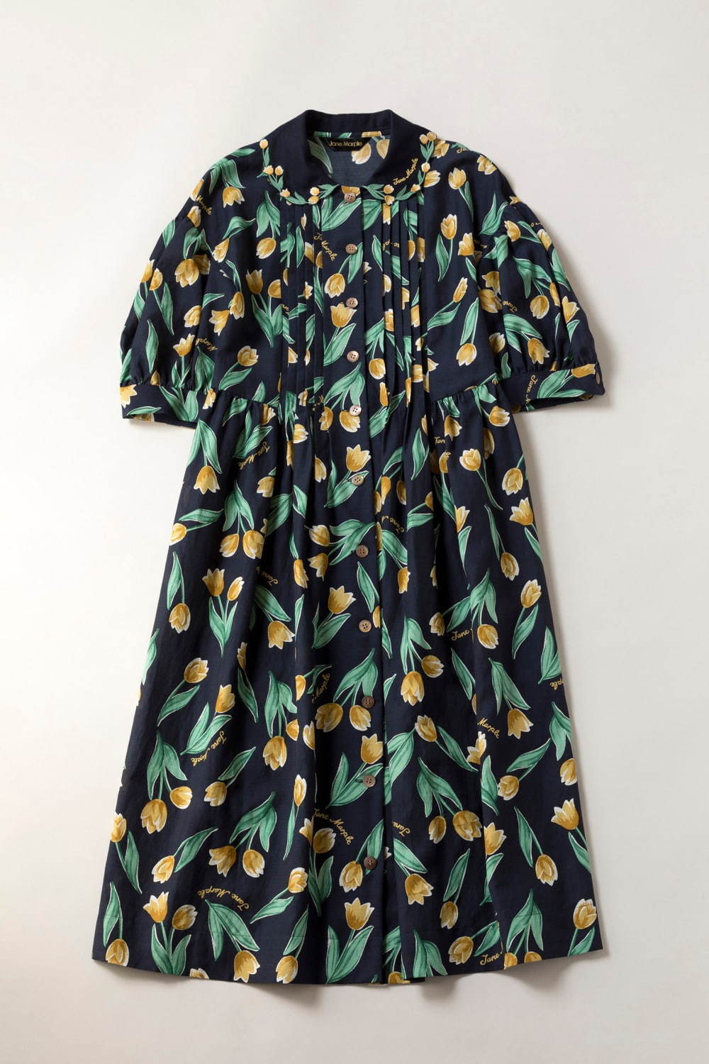 ジェーンマープル“チューリップ”柄の新作ワンピースやスカート、花刺繍