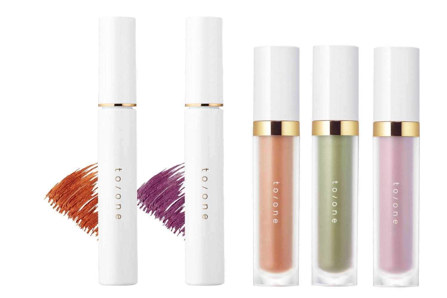 トーン20年春コスメ、メタリックカラーマスカラ＆春色リキッドアイシャドウ