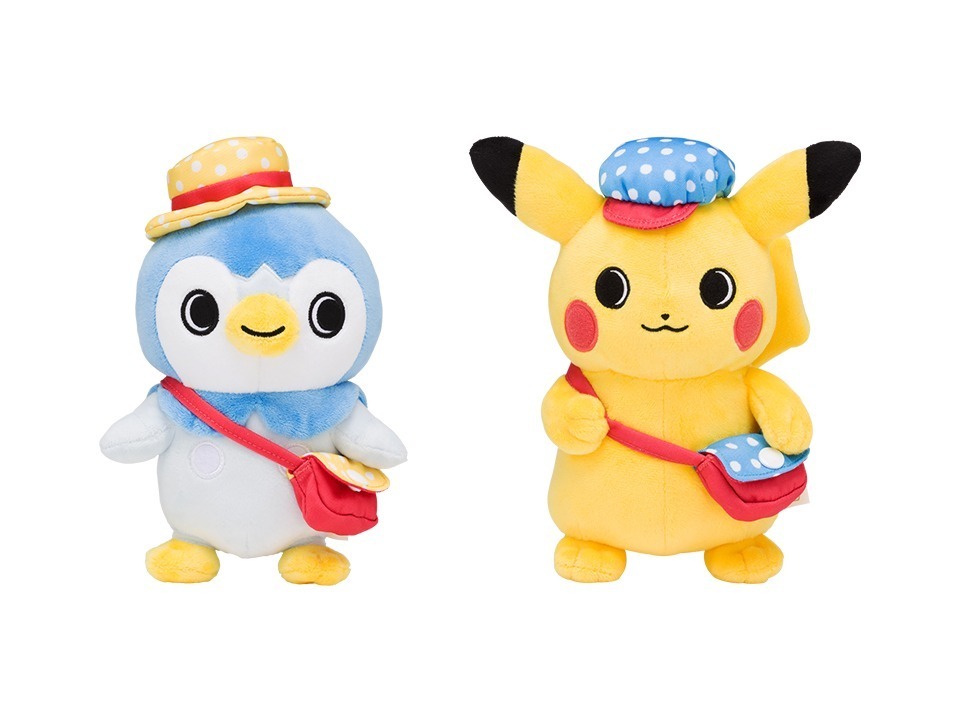 左)ぬいぐるみ Pokémon のんびりライフ ポッチャマ 2,200円
右)ぬいぐるみ Pokémon のんびりライフ ピカチュウ 2,200円