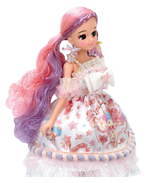 ラレーヌローズ　タカラ　ドール　サンリオコラボ　人形 リカちゃん＆サンリオ「リトルツインスターズ」のコラボドール