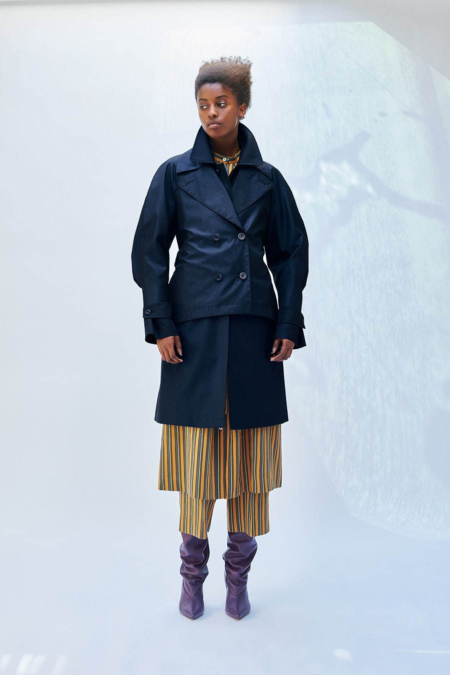 アクアスキュータム ホワイトレーベル 2020年春夏｜ ダブルジャケット