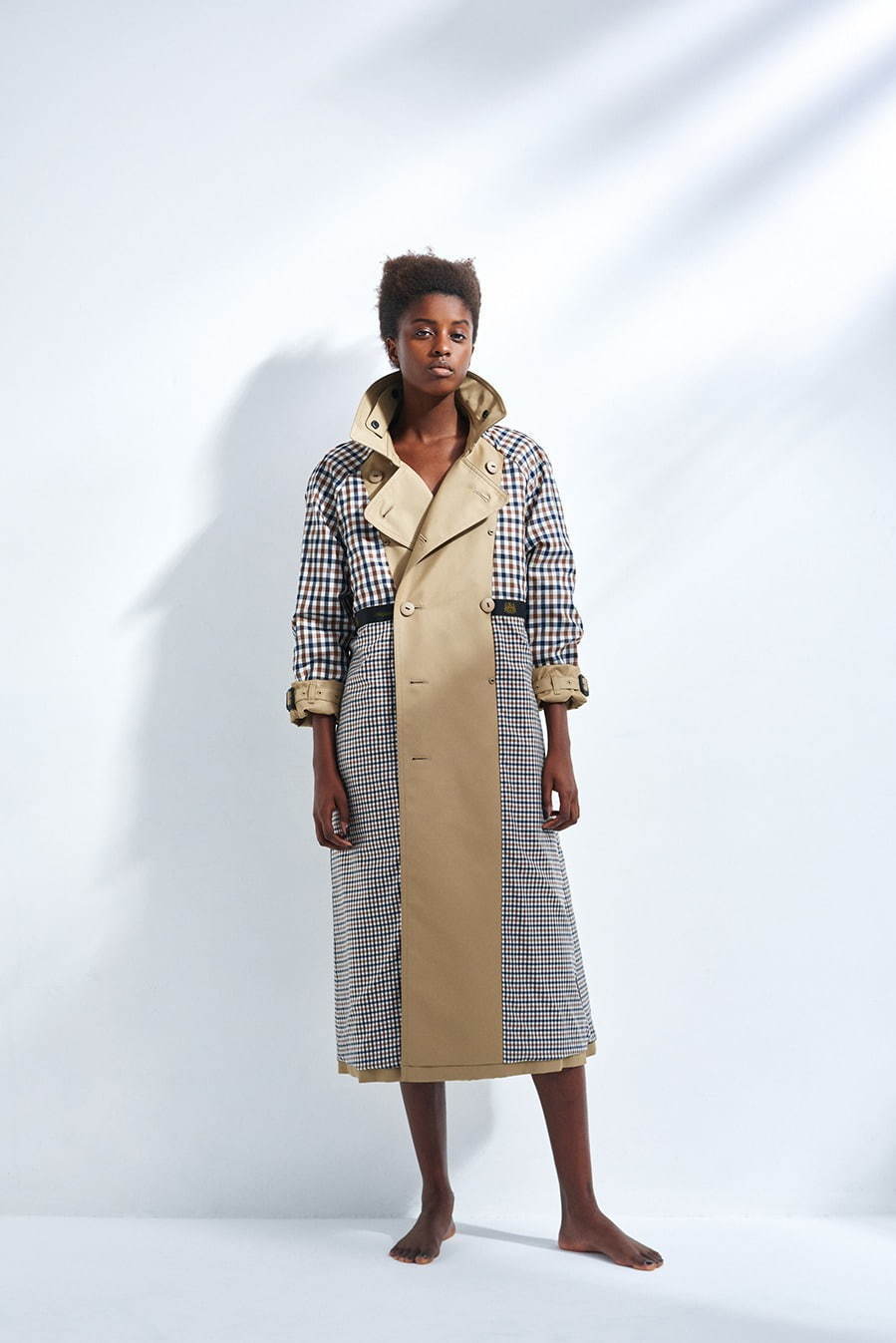 アクアスキュータム ホワイトレーベル 2020年春夏｜ トレンチコート