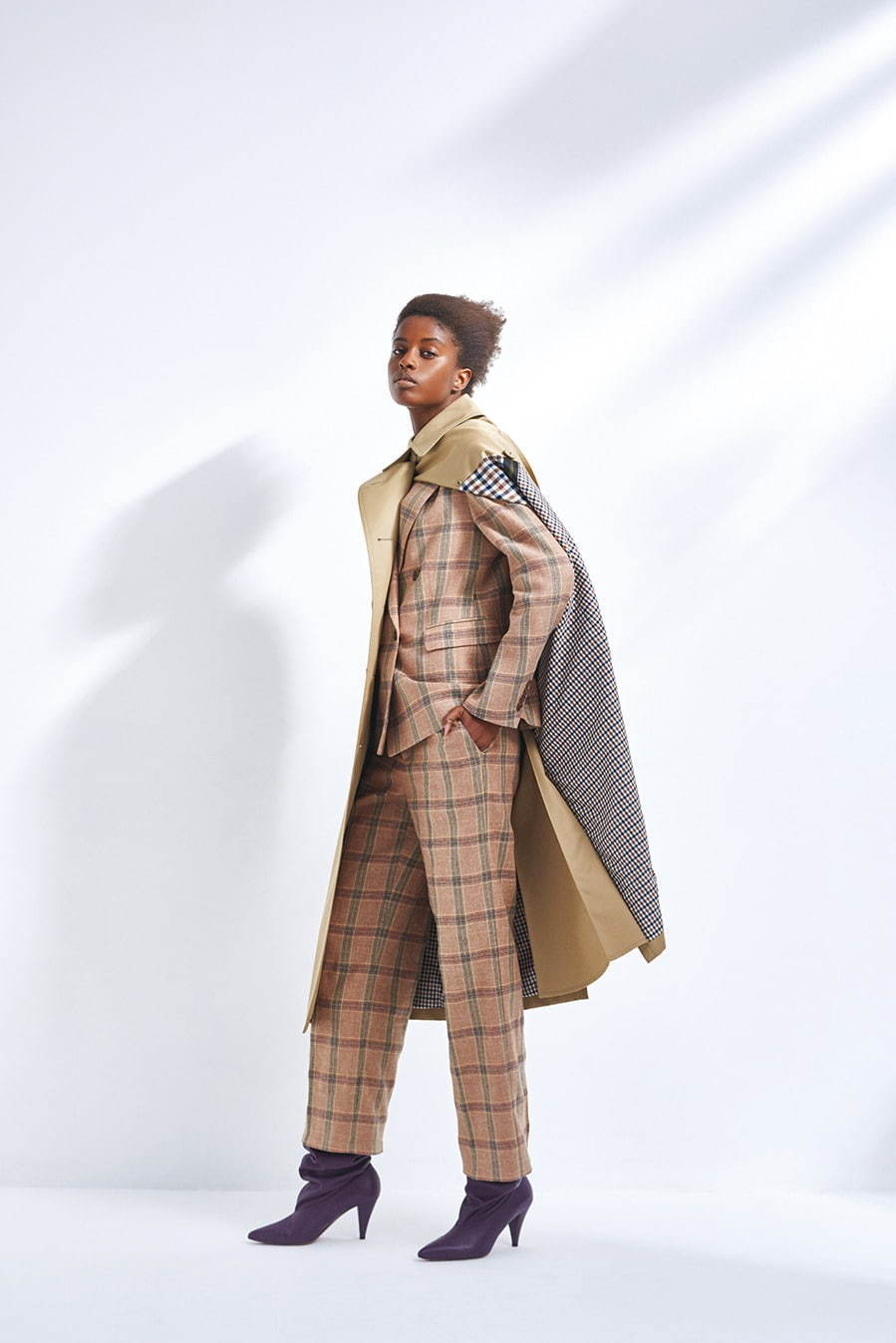 アクアスキュータム ホワイトレーベル 2020年春夏｜ トレンチコート