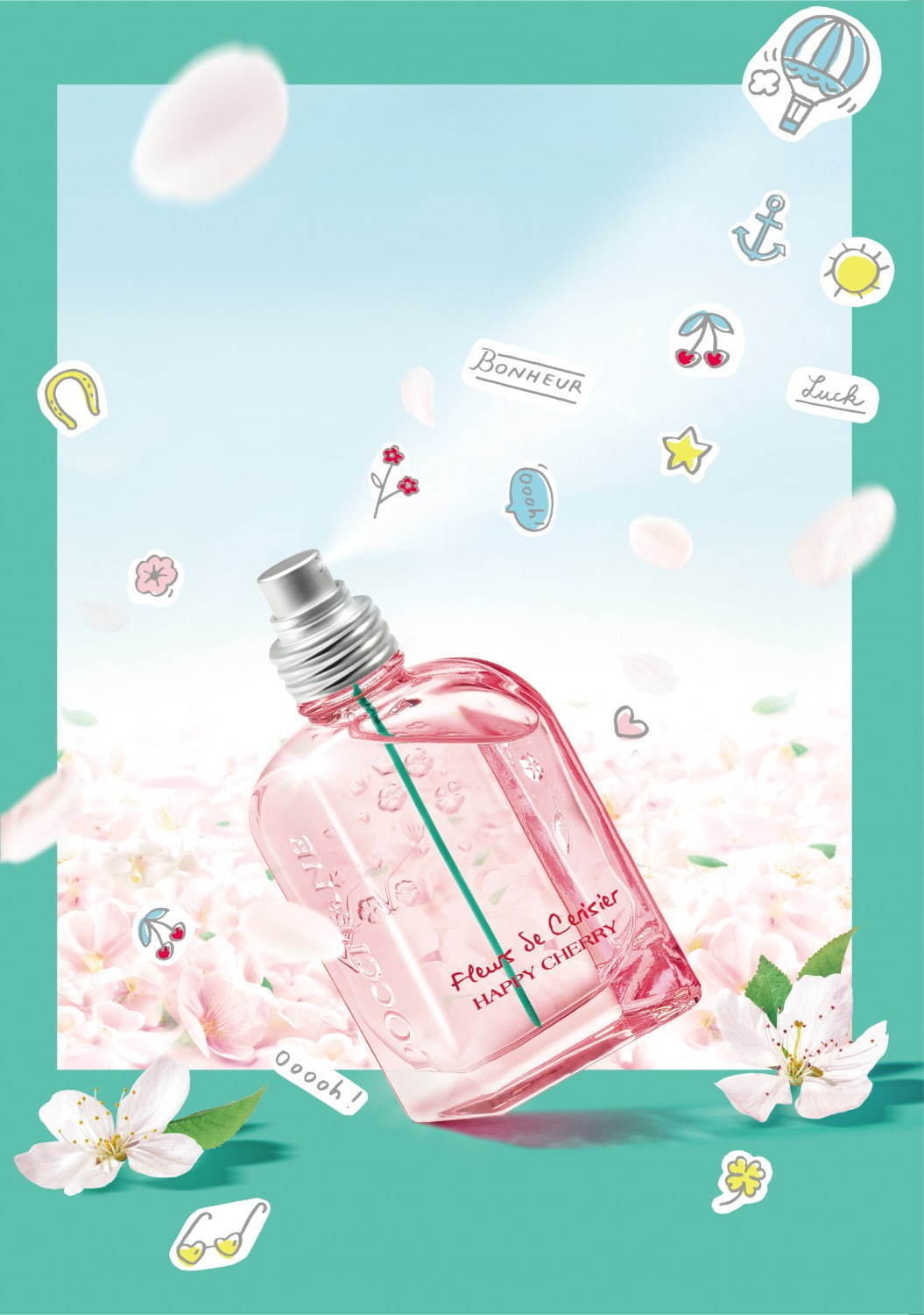ロクシタン 桜と果実 が香る春限定香水 ボディケア ハッピーチェリー オードトワレやハンドクリーム ファッションプレス