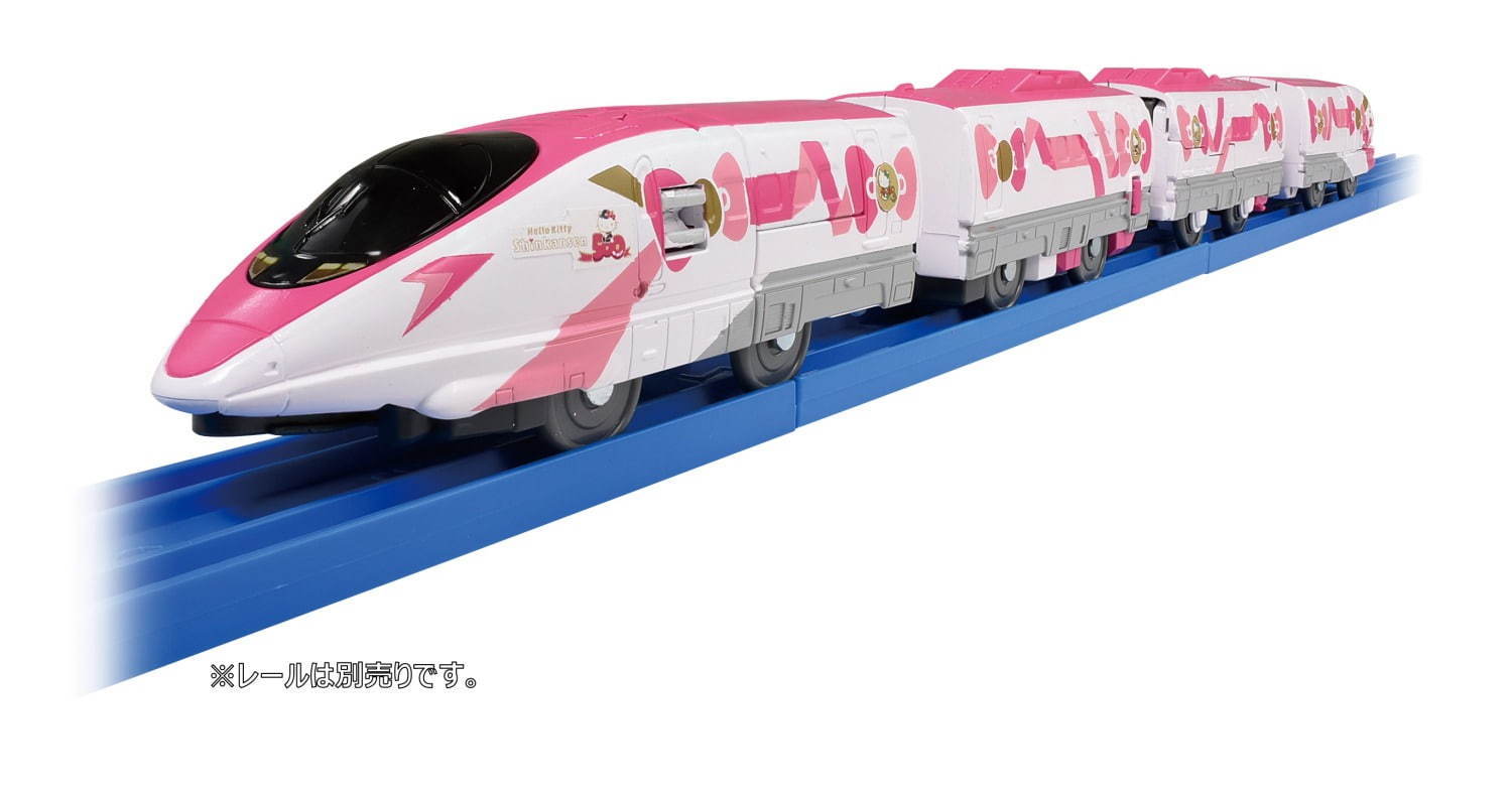 シンカリオン ハローキティ ハローキティ新幹線が ロボット に変形するプラレールに ファッションプレス シンカリオン ハローキティ ハローキティ新幹線が ロボット に変形するプラレールに ファッションプレス
