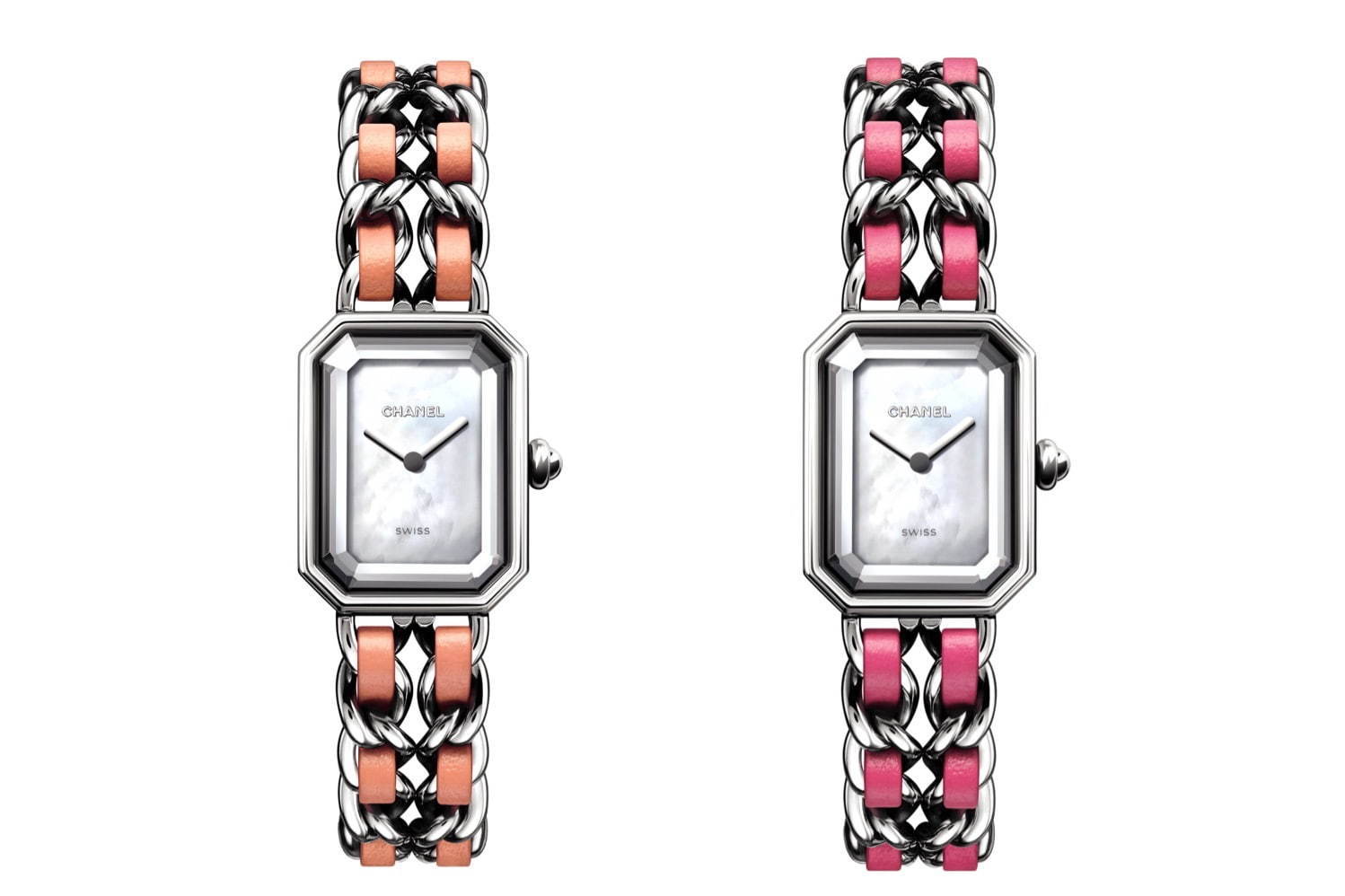シャネルの腕時計「プルミエール」“ピンクレザー”ブレスレットの限定モデル - ファッションプレス