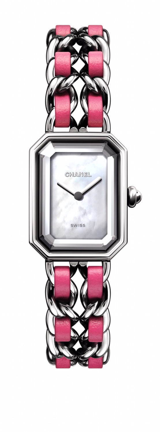 シャネルの腕時計 プルミエール ピンクレザー ブレスレットの限定モデル ファッションプレス