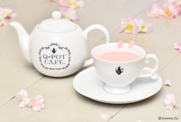 Q-pot CAFE.の“桜”スイーツ、ピンクのモンブランプレートや和×洋の桜パフェ｜写真8