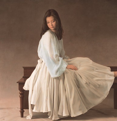 森本草介《未来》2011年 油彩・キャンバス