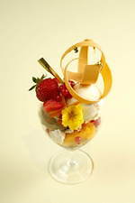 パティスリー＆カフェ デリーモ20年バレンタイン、ブロンドチョコのパフェや唇型ボンボンショコラ｜写真8