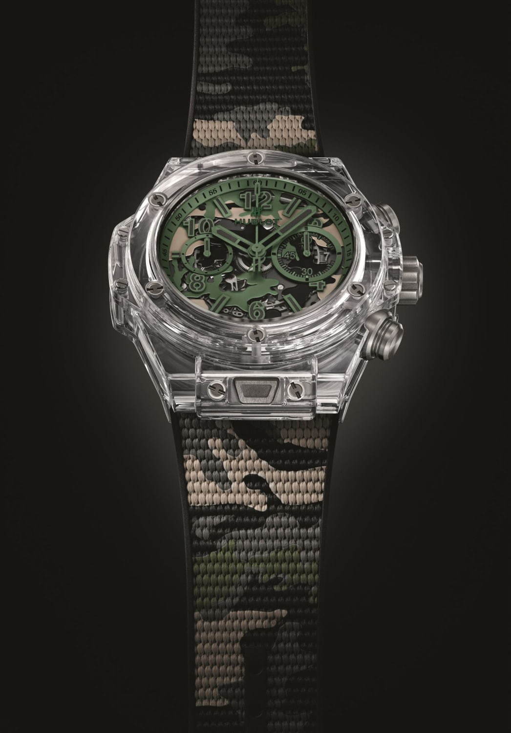 ウブロ(HUBLOT) ビッグ・バン ウニコ サファイア カモフラージュ｜写真2