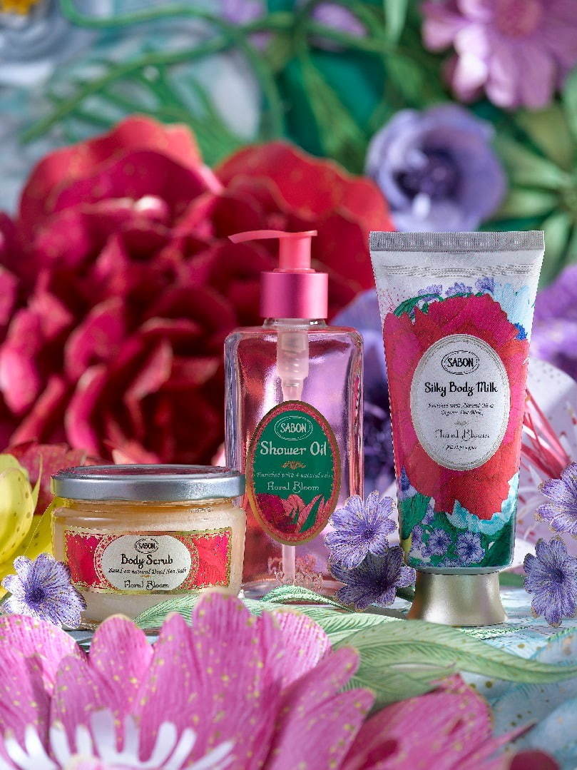 新品♡未使用　SABON フローラルブルーム　ボディケアセット