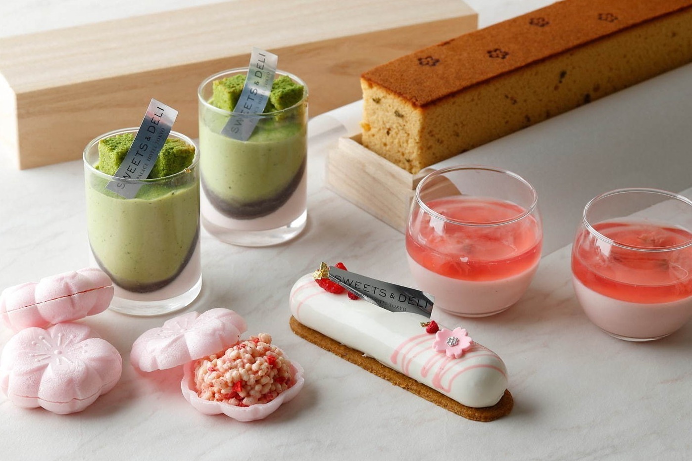 ブリオッシュ｜パレスホテル東京の桜スイーツ2020、さくら色のチョコ最中や“桜×抹茶”ムースなど5種