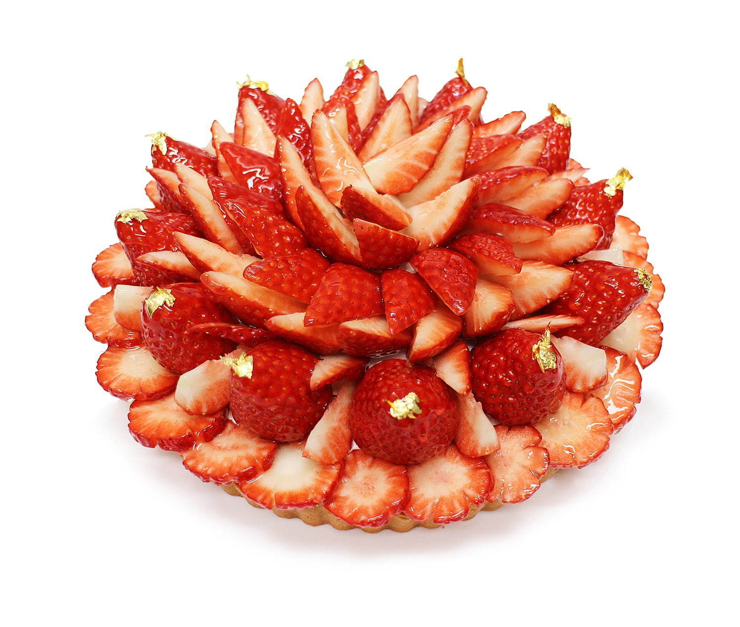 カフェコムサ“幻のいちご”ショートケーキなど、全国のブランド苺を飾った限定ケーキ｜写真1
