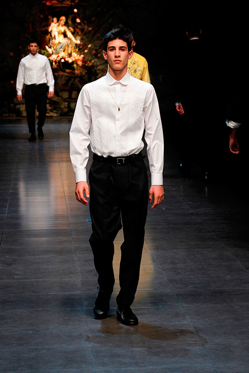 ドルチェ＆ガッバーナ(DOLCE&GABBANA) 2013-14年秋冬メンズコレクション  - 写真16