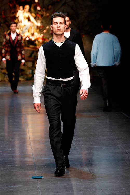 ドルチェ＆ガッバーナ(DOLCE&GABBANA) 2013-14年秋冬メンズコレクション  - 写真76