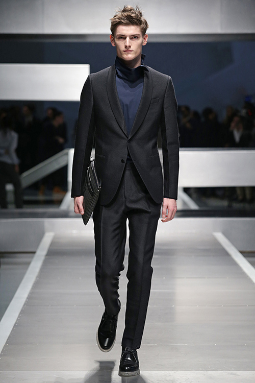 フェンディ(FENDI) 2013-14年秋冬メンズコレクション シルエット - 写真37
