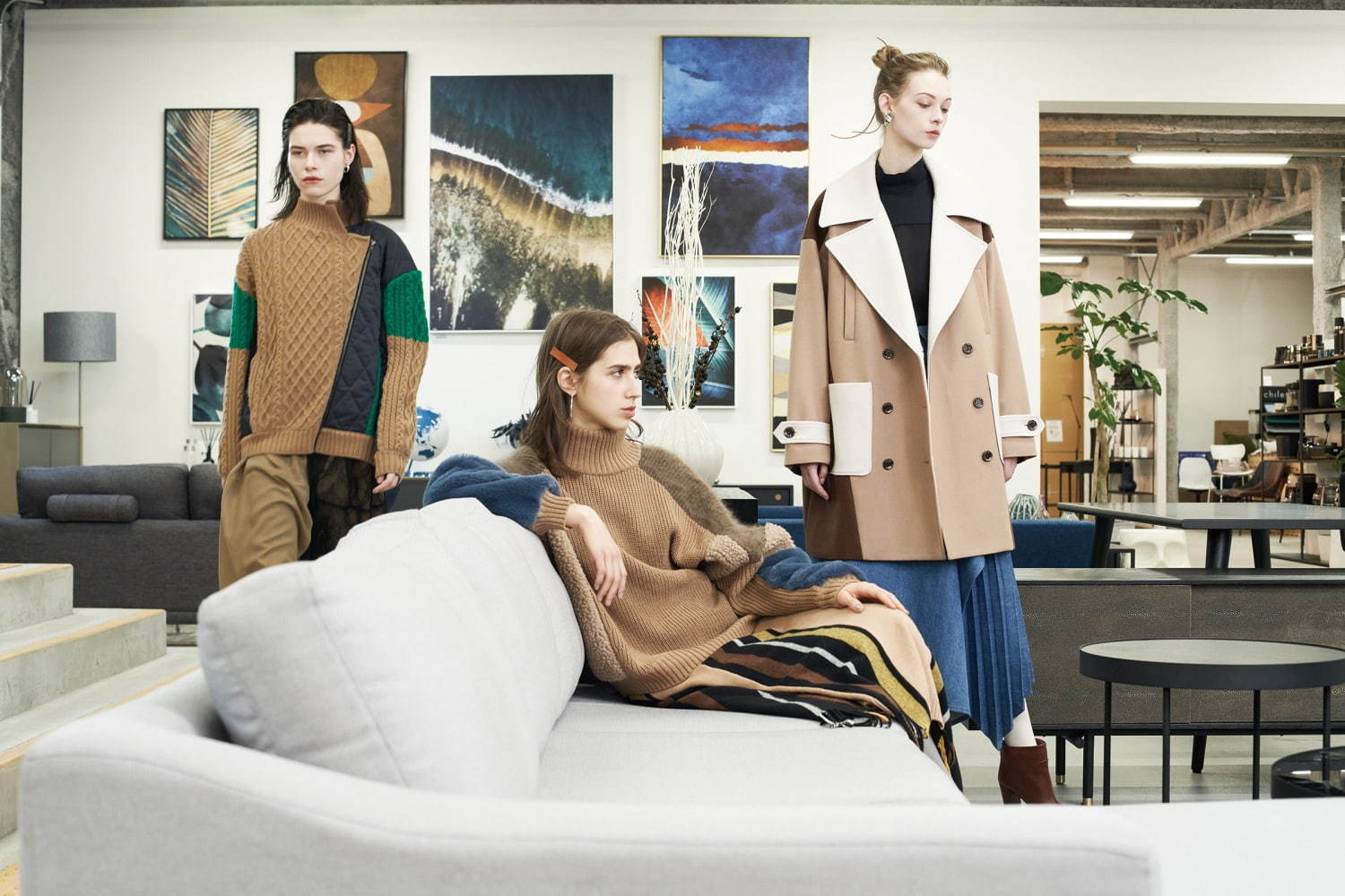 エズミ 2020-21年秋冬｜ ミリタリーコート