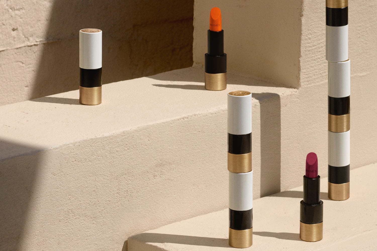 タンジェリン｜エルメスのビューティライン始動〈ルージュ・エルメス〉マット＆サテン仕上げのリップ全24色展開
