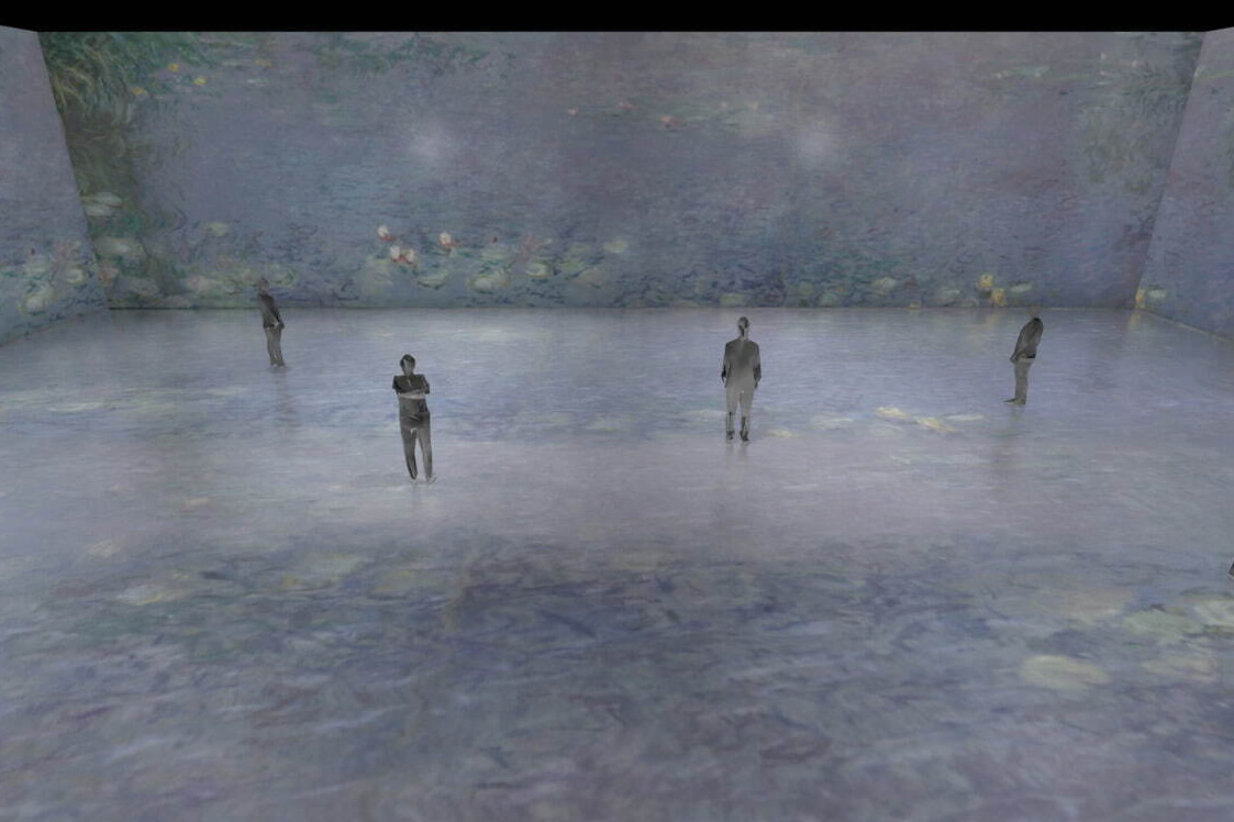 日本初没入型展覧会「イマーシブミュージアム」東京で、 モネなど印象派の名画に入り込む体験アート