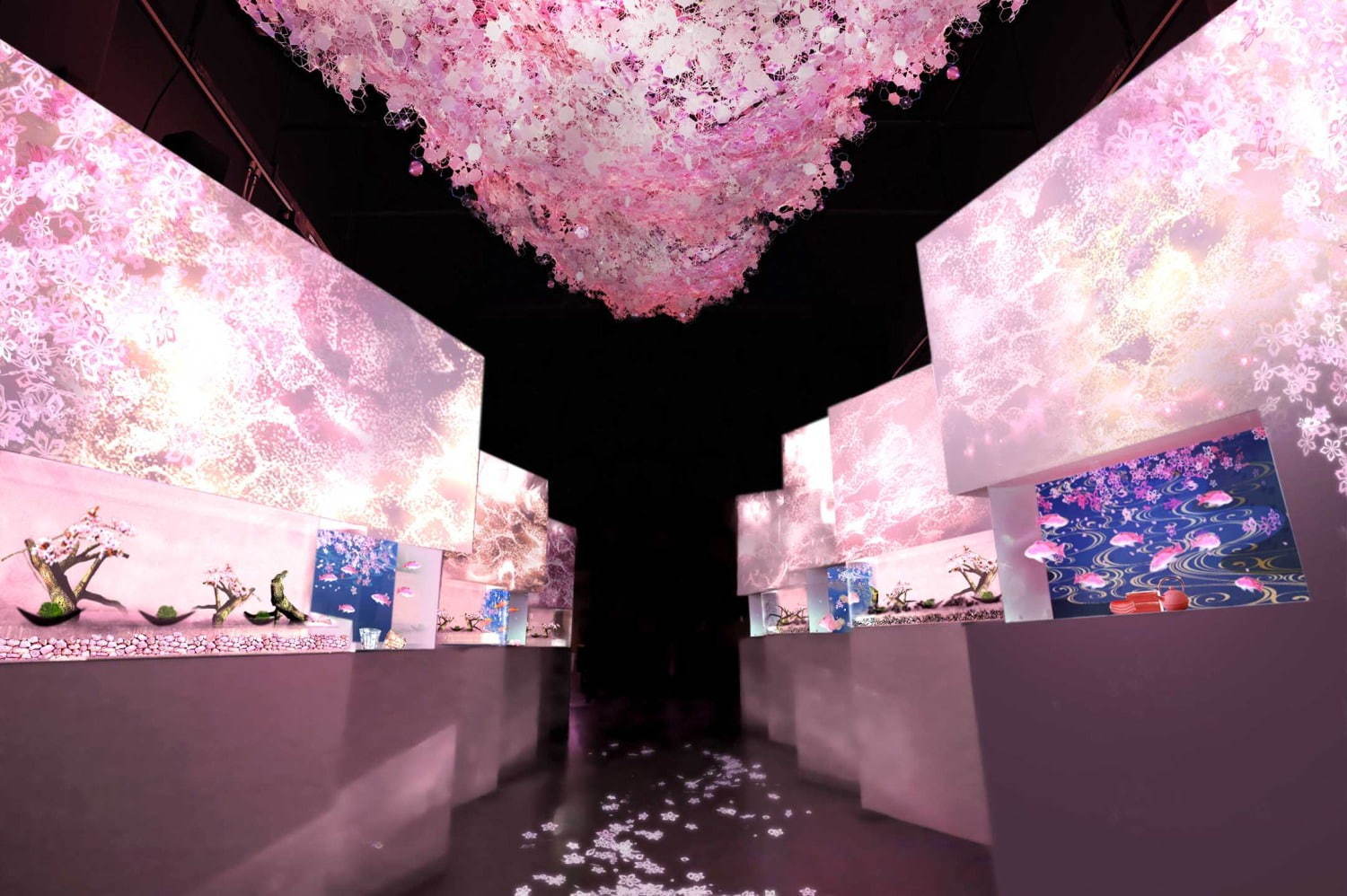 【開催中止】「マクセル アクアパーク品川」でデジタルアートの桜が舞う春イベント｜写真3