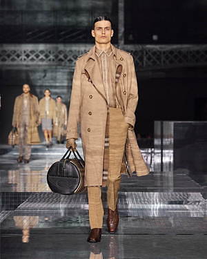バーバリー(BURBERRY) 2020-21年秋冬メンズコレクション  - 写真1