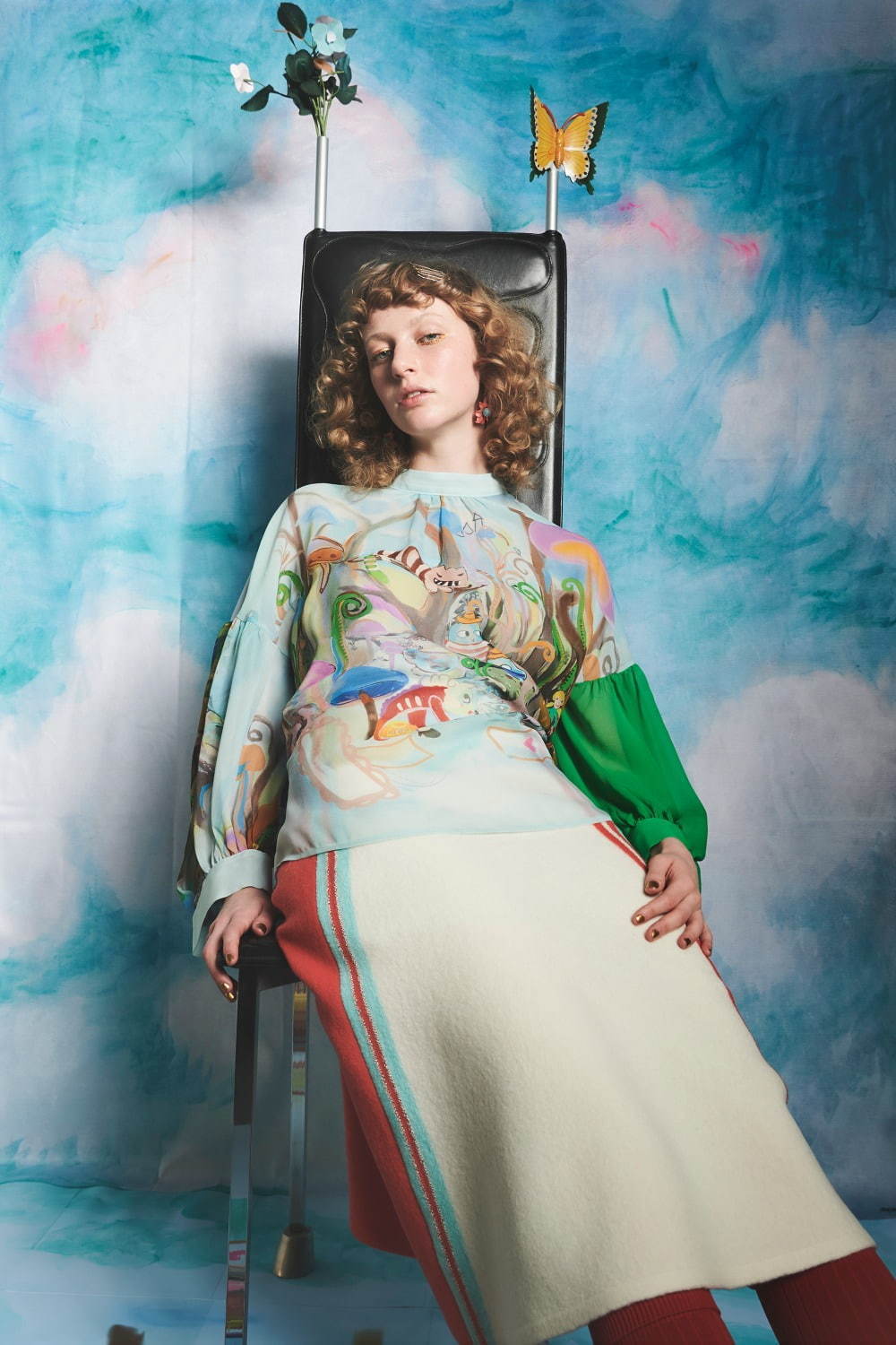 ツモリチサト(TSUMORI CHISATO) 2020-21年秋冬ウィメンズコレクション  - 写真13