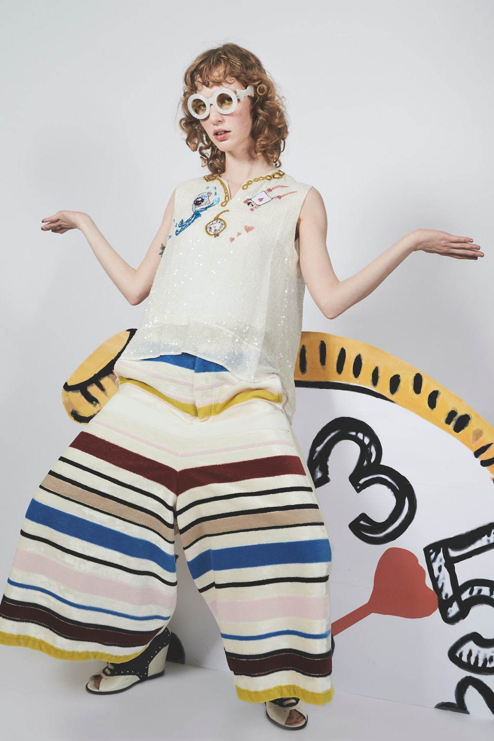 ツモリチサト(TSUMORI CHISATO) 2020-21年秋冬ウィメンズコレクション  - 写真22