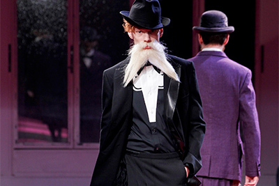 2013-14年秋冬コレクション｜ヨウジヤマモト 2013-14年秋冬メンズコレクション - 現代に蘇えるアウグスト・ザンダーの写真世界