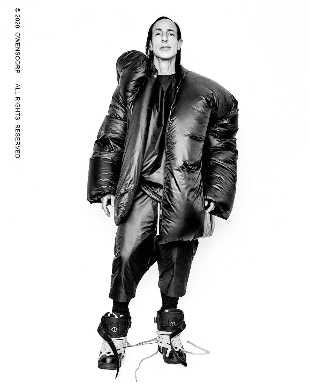 Black Moncler + Rick Owens Radiance Peter Down Bomber Jacket