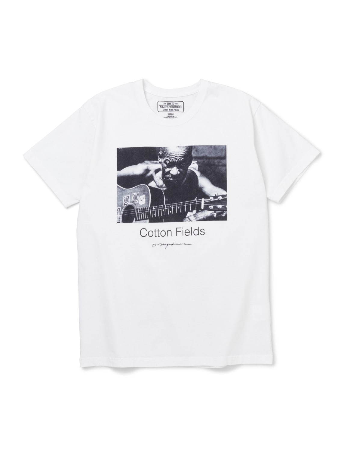 「Cotton Fields」発売記念限定Tシャツ 8,000円＋税
※ネイバーフッド店舗での発売なし。