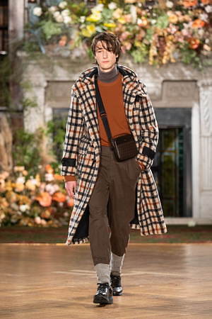 Vivienne Westwood MAN シャドーチェックチェスターコート