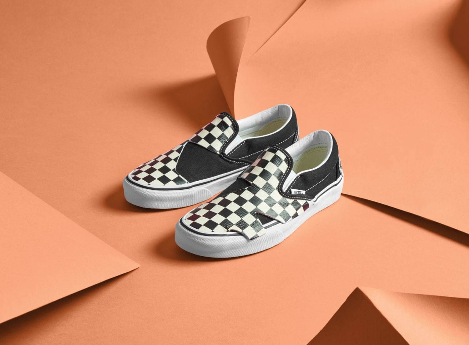 VANS「クラシック スリッポン オリガミ」9,000円＋税