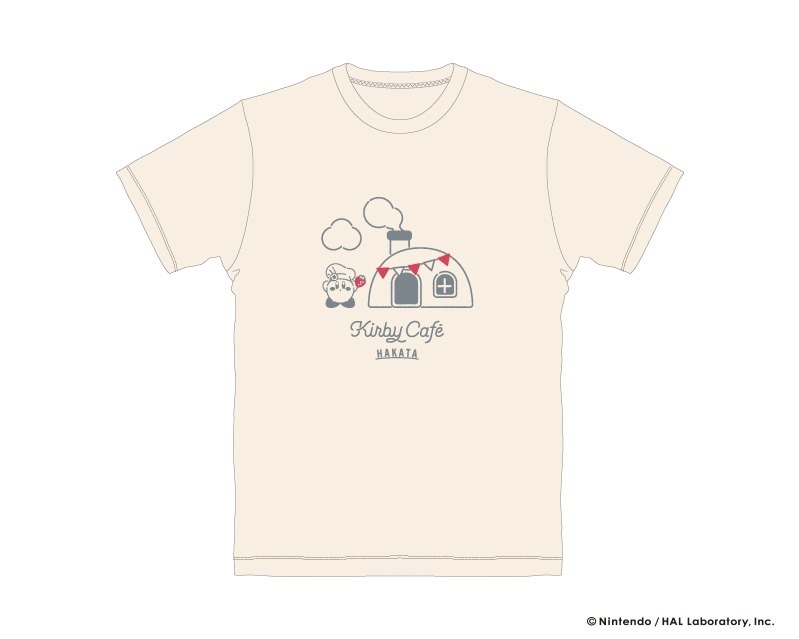 「HAKATA Tシャツ カービィとおうち アイボリー」
【価 格】3,400円(税別)
※Ｓ/Ｍ/L/XL の4サイズ展開