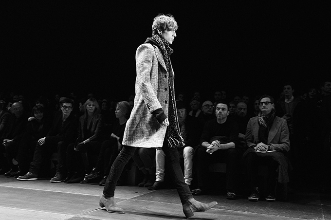 サンローラン(Saint Laurent) 2013-14年秋冬メンズコレクション シルエット - 写真12