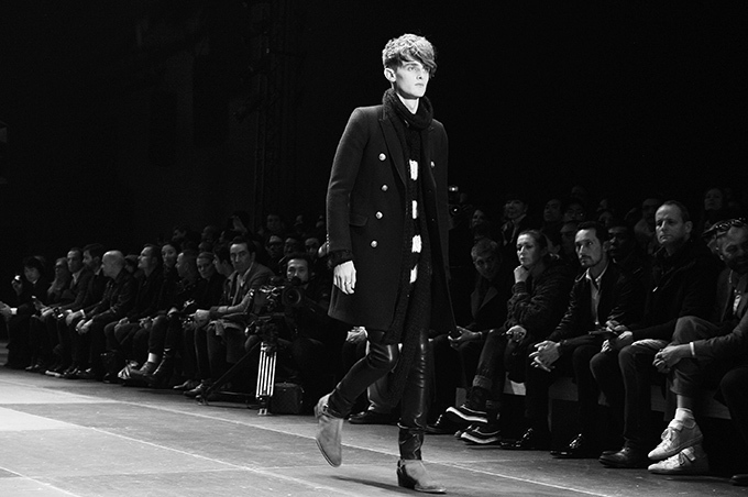 サンローラン(Saint Laurent) 2013-14年秋冬メンズコレクション シルエット - 写真15