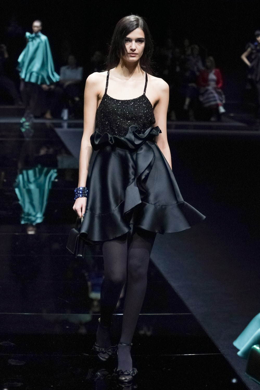 エンポリオ アルマーニ(EMPORIO ARMANI) 2020-21年秋冬ウィメンズコレクション シルエット - 写真68